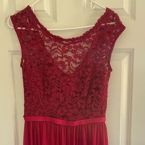 David’s Bridal bridesmaid dress